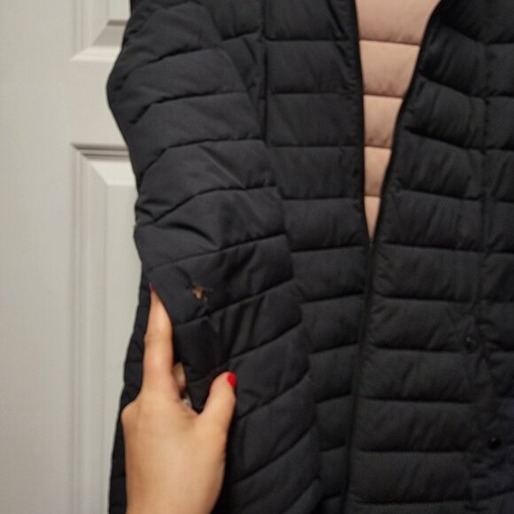 Women's large charcoal coat - Picture 4 of 6